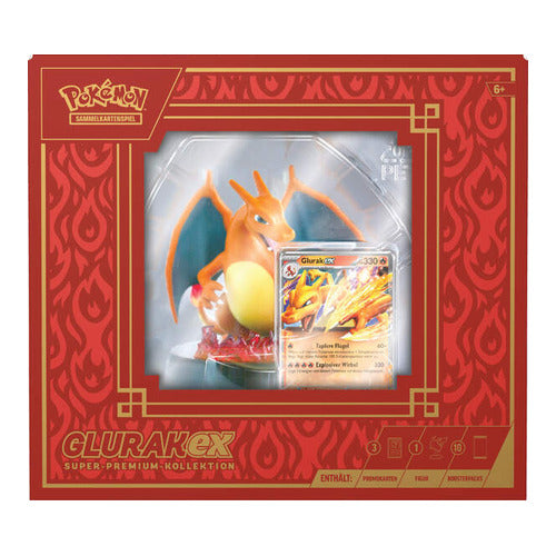 pokemon pkm glurak ex super premium collection evt 06 oktober 2024