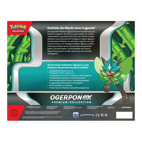 pokemon pkm ogerpon ex premium kollektion 2024 evt 15november 2024