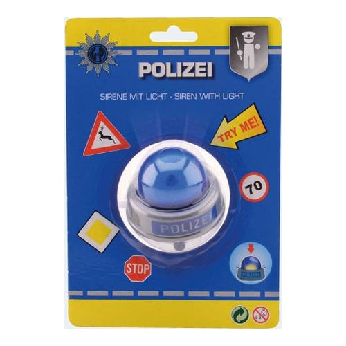 polizei sirene mit licht