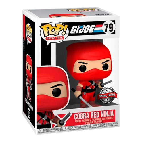 pop gi joe cobra red ninja exclusive 79