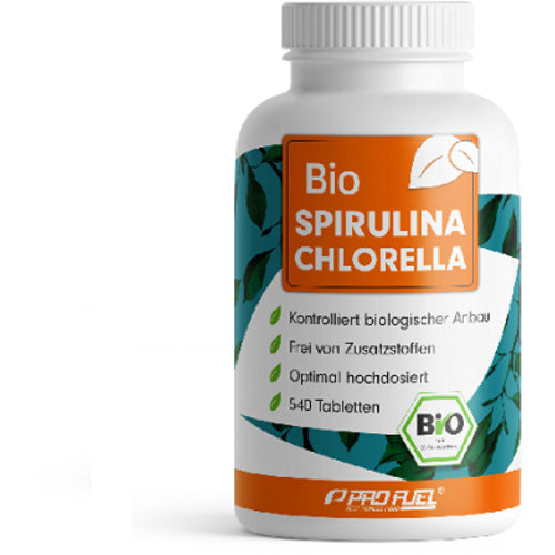 Profuel Bio Spirulina Chlorella 540 Tabletten Inaktiv