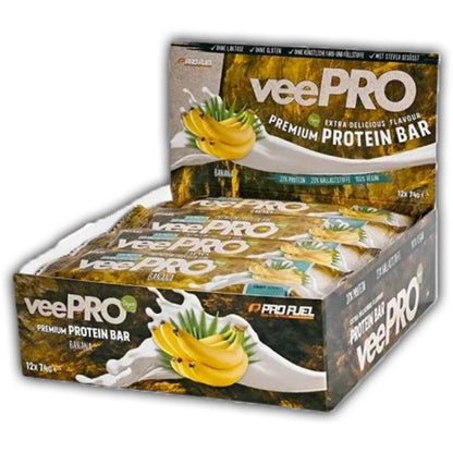 Profuel Veebite Protein Riegel 12Er Pack Weisse Schoko Himbeere
