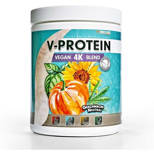 Profuel V Protein Vegan Mélange 4K 750G Yaourt à la framboise