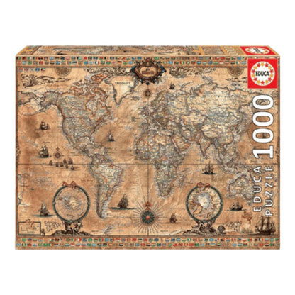 puzzle antique world map 1000 teile puzzle