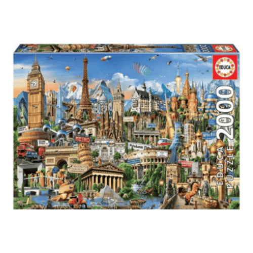 puzzle europe landmarks 2000 teile puzzle