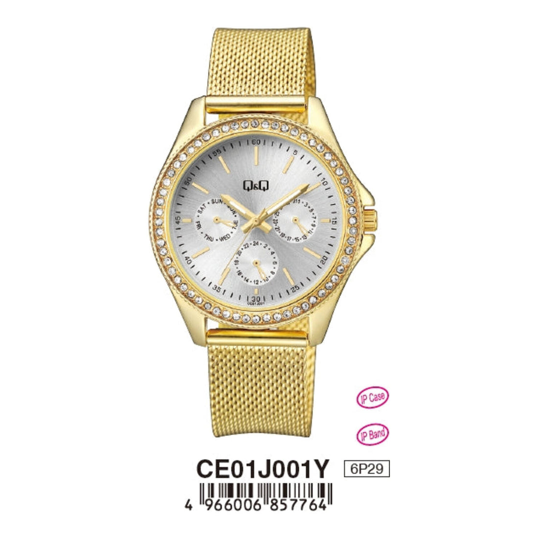 Q and Q Classic Ladies Analog Watch CE01J001Y