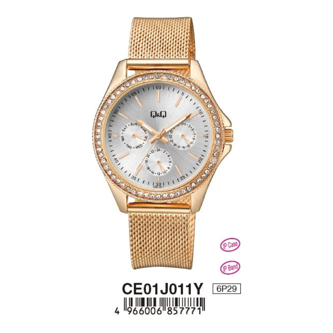 Q and Q Classic Ladies Analog Watch CE01J011Y