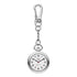 Q and Q Silberne Taschenuhr (Ø34 mm) QA72J214Y