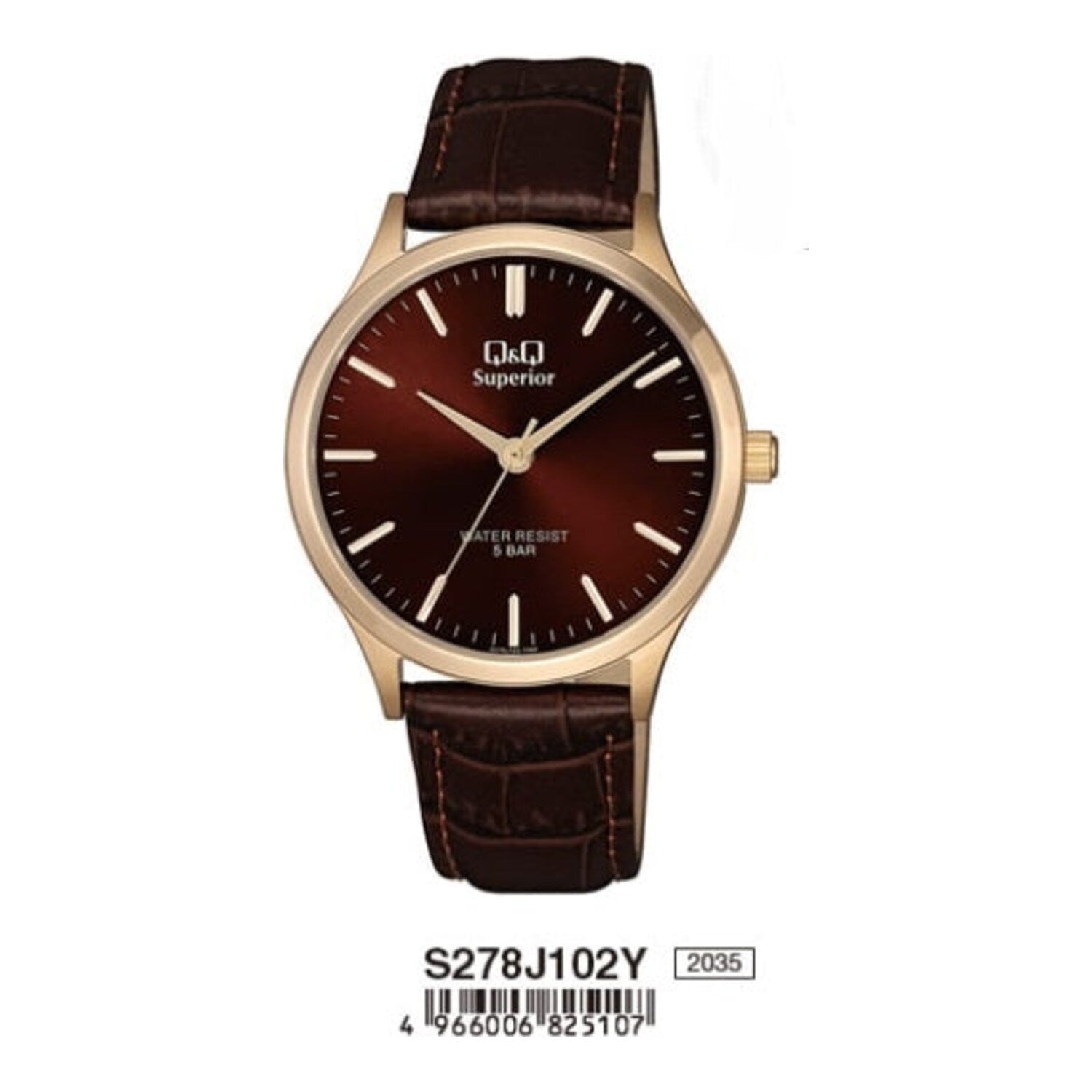 Montre analogique Q&amp;Q Solar Style S278J102Y