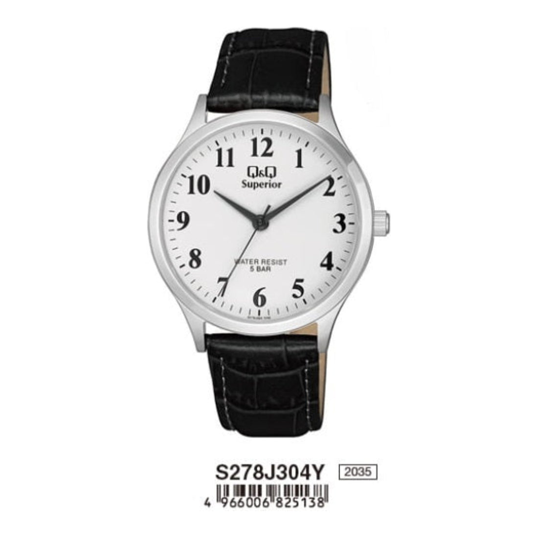 Q and Q Solar Style Analog Watch S278J304Y