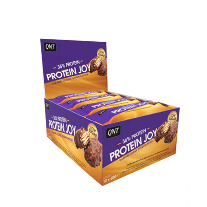 Qnt Joy Bar Protein Bar 12X60G Caramel Cookie Dough