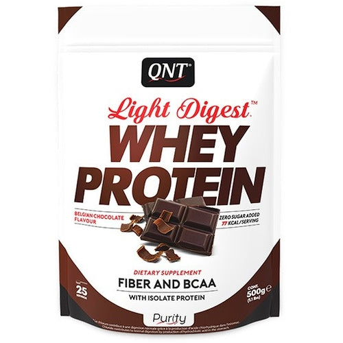 Qnt Light Digest Whey Protein 500G Belgische Schokolade