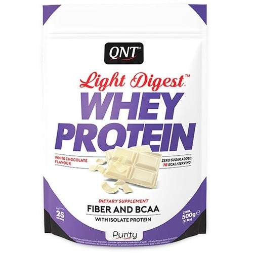 Qnt Light Digest Whey Protein 500G Haselnuss