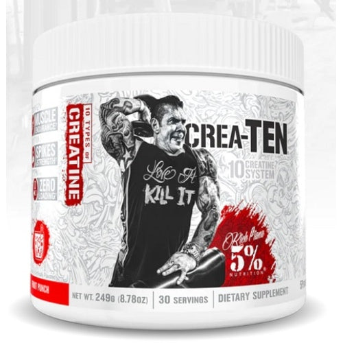 Rich Piana 5 Nutrition Crea 10 270G 30 Servings Fruit Punch