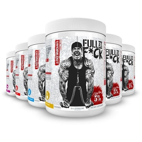 Rich Piana 5 Nutrition Full As Fck Legendary 375G Blueberry Lemonade