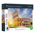 romantic sunset sonnendurchflutetes kolosseum rom italien uft puzzle 1000 teile