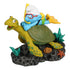 schlumpf mit schildkroete figur