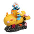 schlumpfine und schlumpf mit u boot figur