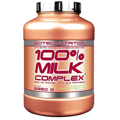 Scitec 100 Milk Complex 2350G Weiße Schokolade Granatapfel
