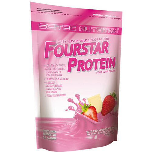 Scitec Fourstar Protein 500G Strawberry Cream