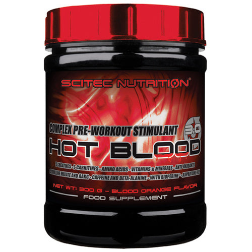 Scitec Hot Blood 30 300G Blue Guarana