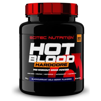 Scitec Hot Blood Hardcore 700G Blackcurrant Goji Berry