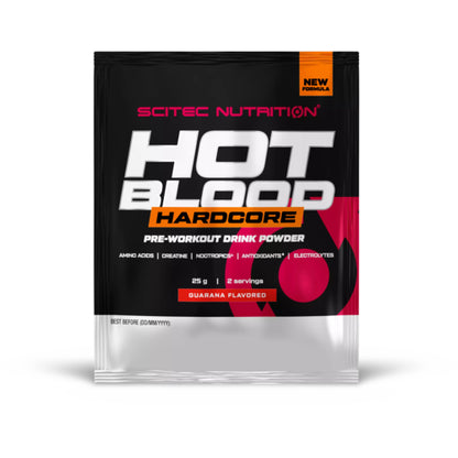 Scitec Hot Blood Hardcore Proben 10X25G Orange