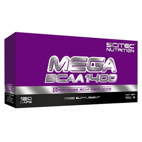 Scitec Mega Bcaa 1400 120 Kapsel