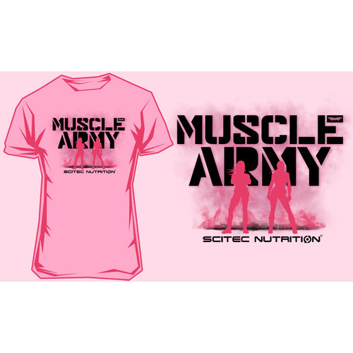 Scitec T Shirt Army Girl Azalea M