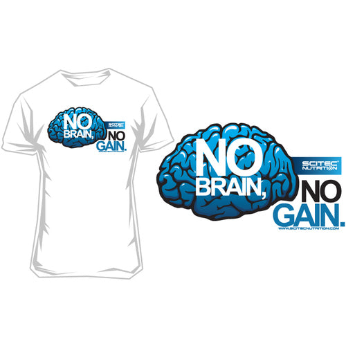 Scitec T Shirt No Brain L