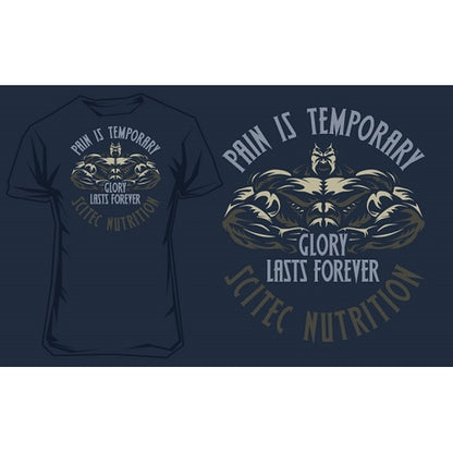 Scitec T Shirt Pain Is Temporary Xxl