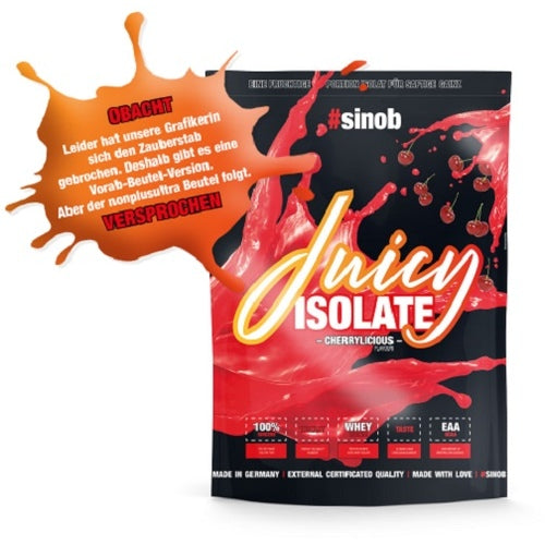 Sinob Juicy Isolate 1Kg Eistee Pfirsich