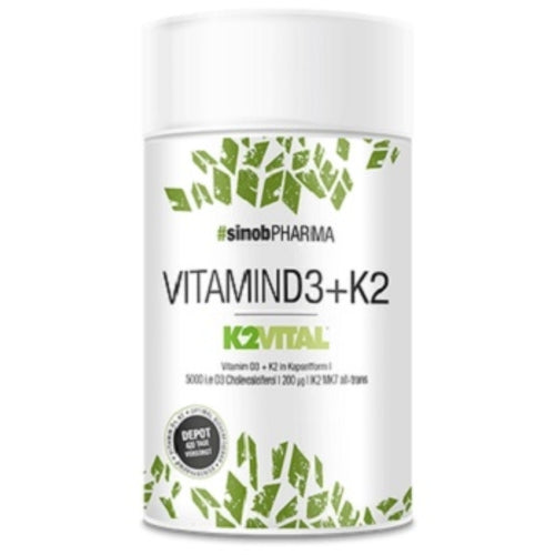 Sinob Vitamin D3 K2 60 Kapseln