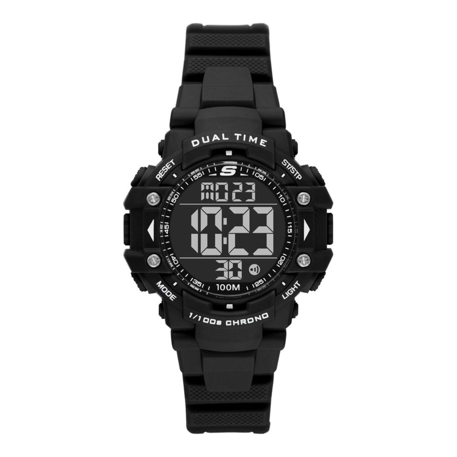 Montre Skechers Dual Time noire