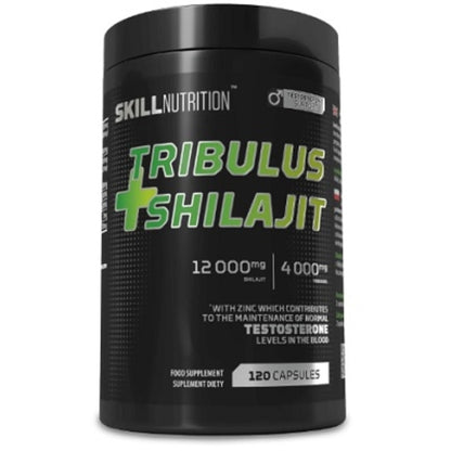 Skill Nutrition Tribulus Shilajit 120 Vegane Kapseln