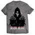 Skull Labs T-Shirt No Risk-No Fame Grau Silber L