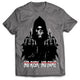 Skull Labs TShirt NO RISKNO FAME Grau Silber M