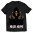 Skull Labs T-Shirt No Risk-No Fame Schwarz Gold L