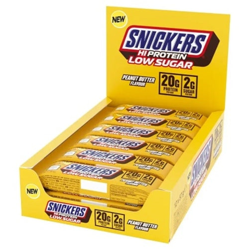 Snickers Low Sugar High Protein Bar 12X57G Peanut Butter