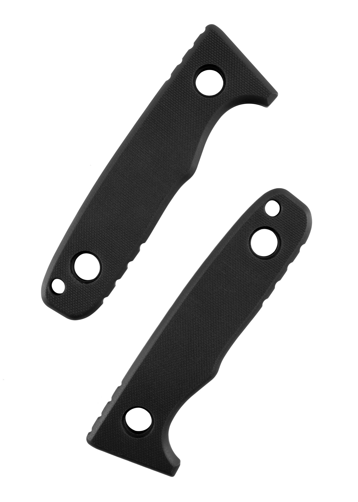 G10 Griffschalen für Schnitzel TRI in Schwarz