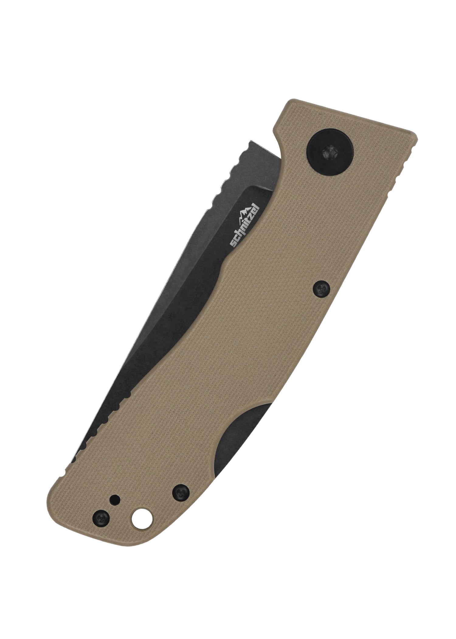 Schnitzel Kvar: Robustes G10 Taschenmesser §42a konform