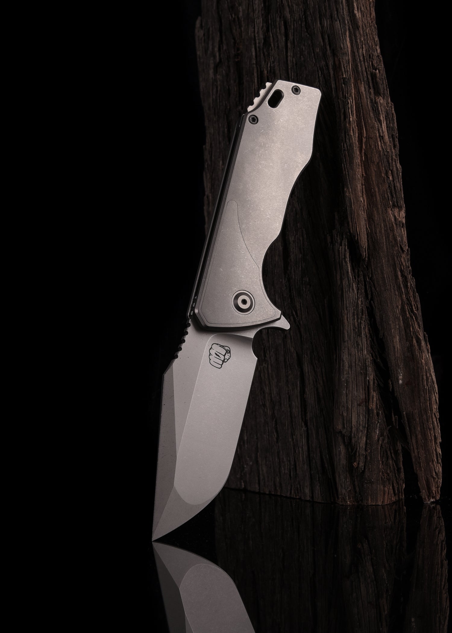 j cape v4 gray zirc blasted flipper