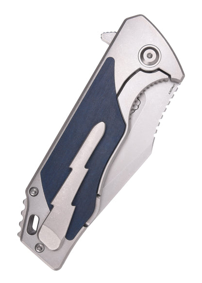 j cape v4 exclusive blue richlite flipper