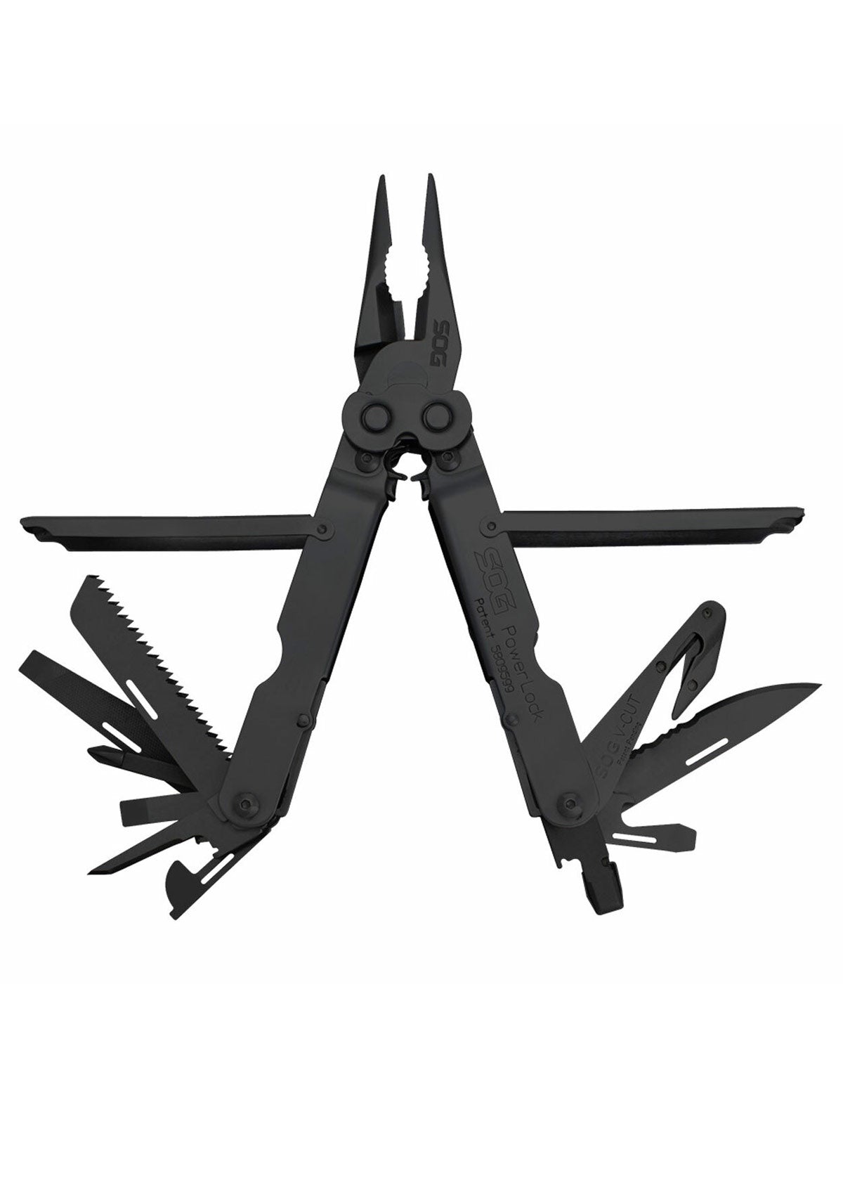 SOG PowerLock EOD: Taktisches Multitool mit V Cutter