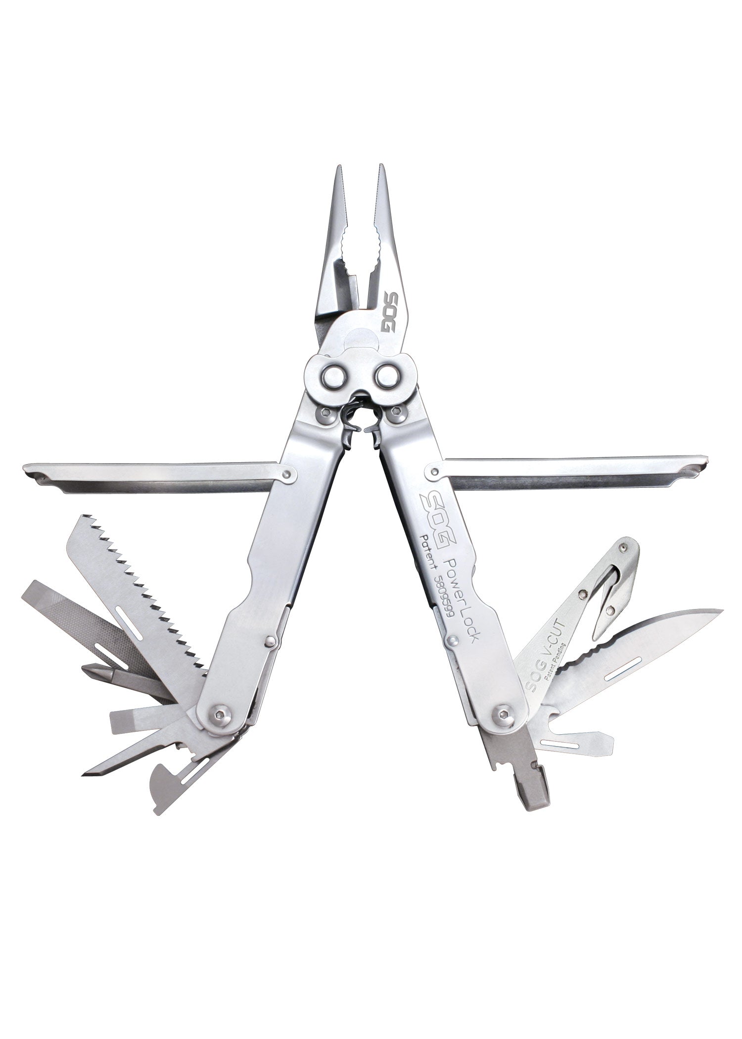 SOG Powerlock: Profi Multitool mit 18 Funktionen