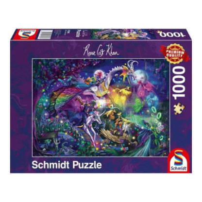sommernachtszirkus puzzle 1000 teile rose cat khan