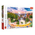 sonnenuntergang in barcelona spanien puzzle 1000 teile