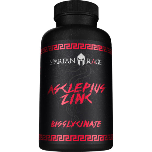 Spartan Rage Asclepius Zinc Bisglycinate Gods Rage 120 Kapseln