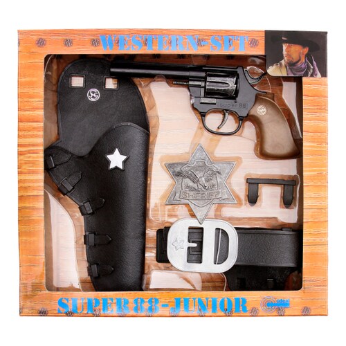 spielzeugpistole set super 88 junior 8 schuss