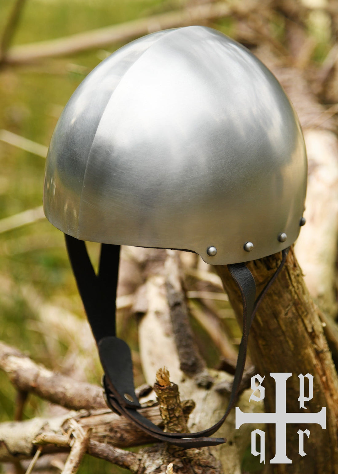 mittelalterliche hirnhaube schaukampfhelm 2 mm stahl
